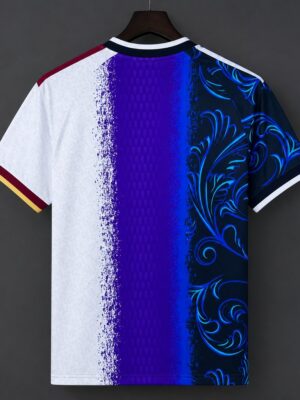 Messi Career Tribute Argentina Barcelona Spain Patchwork Special Fan Edition Jersey