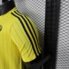 Player Version Al Nassr FC Yellow with Thin Black Pinstripes Jersey