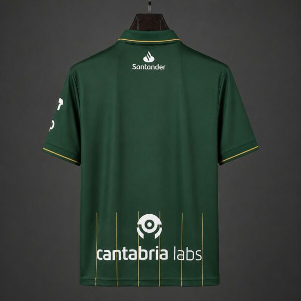 Racing de Santander Away Green Stripes Jersey Racing de Santander Away Green Stripes Jersey