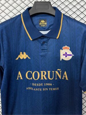 RC Deportivo de La Corua 120th Anniversary Special Edition Blue Polo Jersey