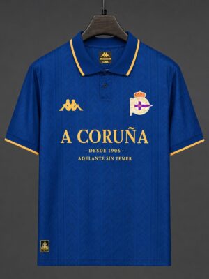 RC Deportivo de La Corua 120th Anniversary Special Edition Blue Polo Jersey