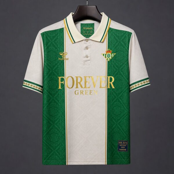 Real Betis Eleven Archive Jersey - Forever Green Edition Real Betis Eleven Archive Jersey - Forever Green Edition