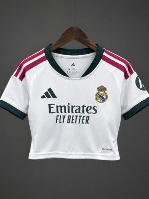 Real Madrid Home Crop Jersey