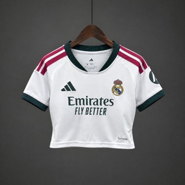 Real Madrid Home Crop Jersey