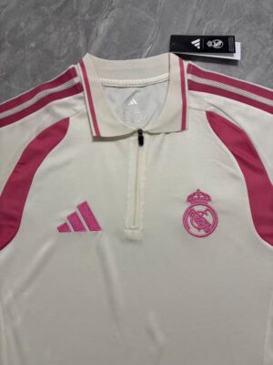 Real Madrid Training Cream Polo Jersey