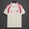 Real Madrid Training Cream Polo Jersey