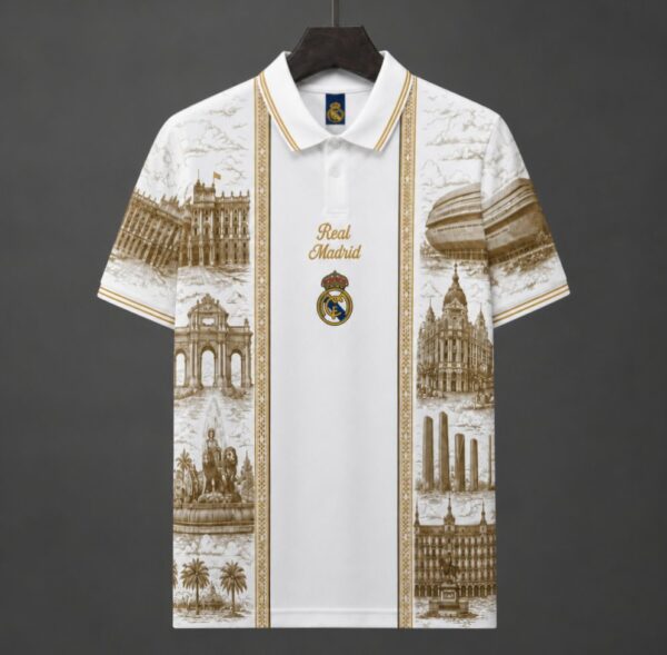 Real Madrid x Air Dior Paris Polo Collar Jersey