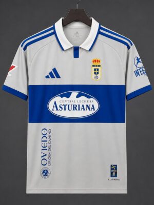 Real Oviedo Away Lightgrey Jersey