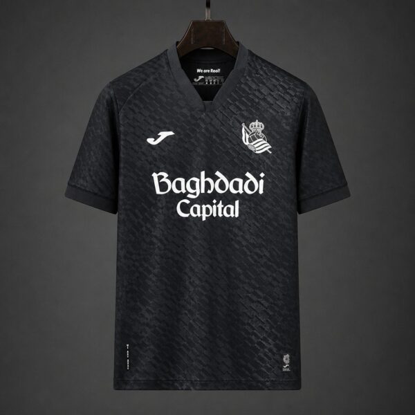 Real Sociedad Away Black Jersey Real Sociedad Away Black Jersey