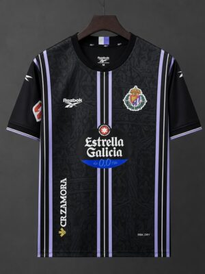 Real Valladolid Away Black Jersey Real Valladolid Away Black Jersey