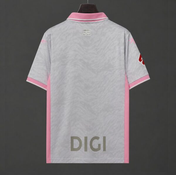 Real Valladolid Third Grey Pink Jersey Real Valladolid Third Grey Pink Jersey