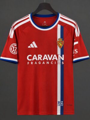 Real Zaragoza Away Red Jersey Real Zaragoza Away Red Jersey
