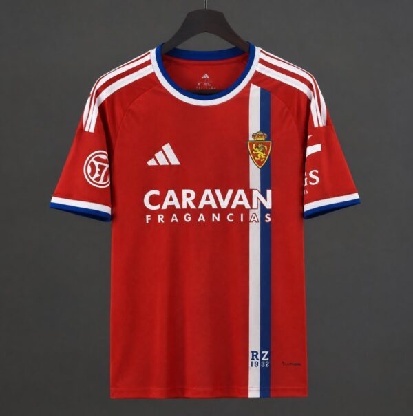 Real Zaragoza Away Red Jersey Real Zaragoza Away Red Jersey