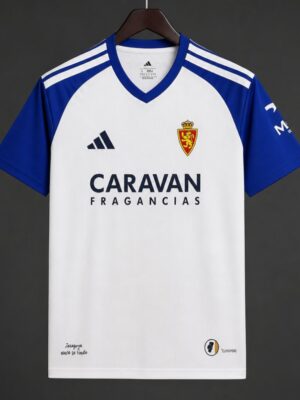 Real Zaragoza Home White Jersey Real Zaragoza Home White Jersey