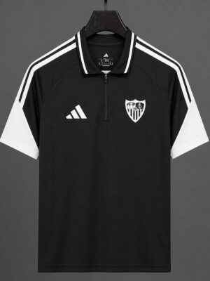 Sevilla Black Training Polo Jersey Sevilla Black Training Polo Jersey