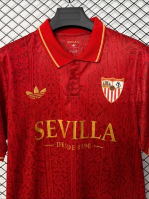 Sevilla FC 135th Anniversary Special Edition Red Polo Jersey