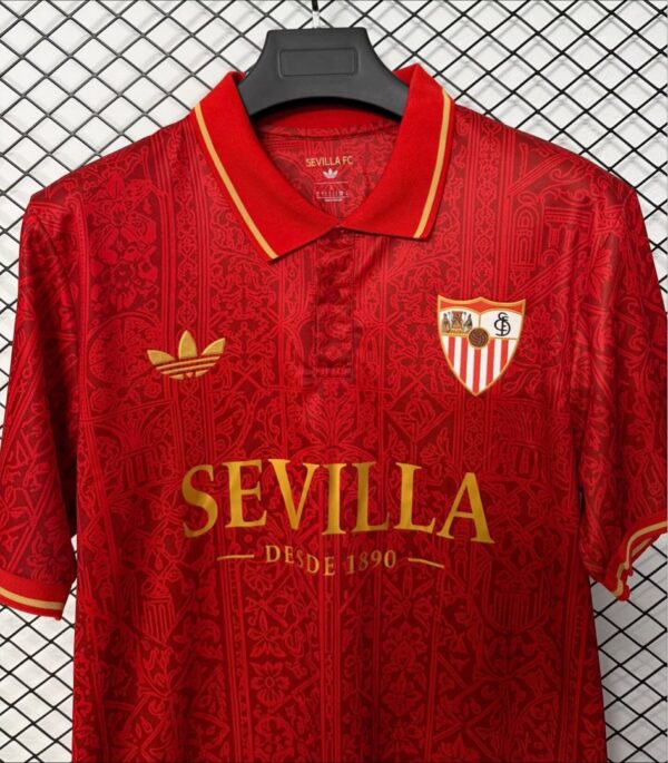 Sevilla FC 135th Anniversary Special Edition Red Polo Jersey Sevilla FC 135th Anniversary Special Edition Red Polo Jersey