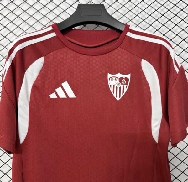 Sevilla FC Dark Red Training Jersey Sevilla FC Dark Red Training Jersey