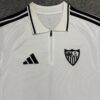 Sevilla Training White Polo Jersey