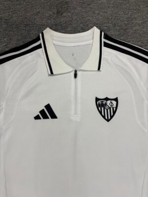 Sevilla Training White Polo Jersey