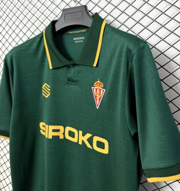 Sporting de Gijon Away Green Jersey Sporting de Gijon Away Green Jersey