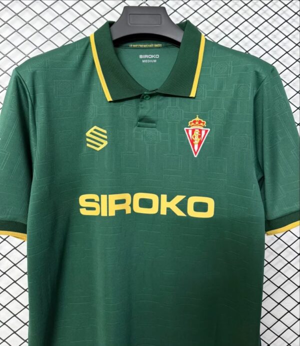 Sporting de Gijon Away Green Jersey Sporting de Gijon Away Green Jersey