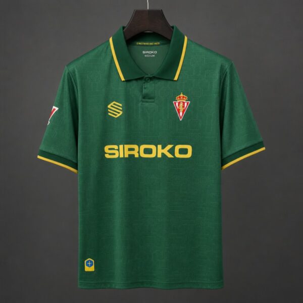 Sporting de Gijon Away Green Jersey Sporting de Gijon Away Green Jersey