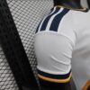 Version 2026 LA Galaxy Home White with Gold Diagonal Sash Jersey