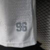 Version 2026 LA Galaxy Home White with Gold Diagonal Sash Jersey