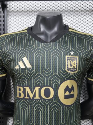 Version 2026 LAFC Home Black with Gold Jersey