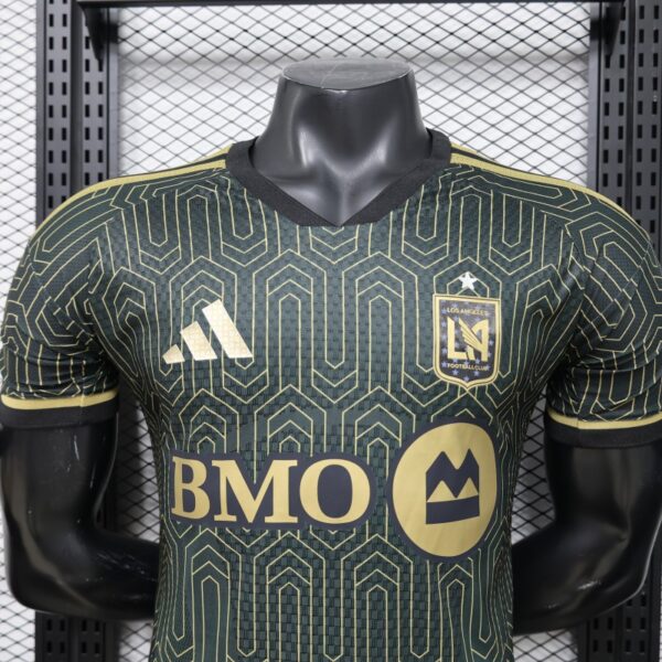 Version 2026 LAFC Home Black with Gold Jersey