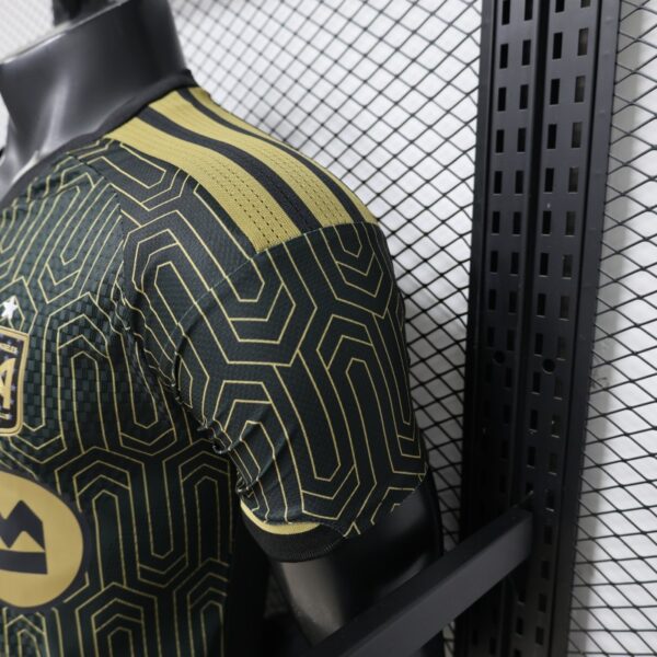 Version 2026 LAFC Home Black with Gold Jersey