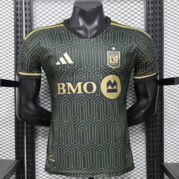 Version 2026 LAFC Home Black with Gold Jersey