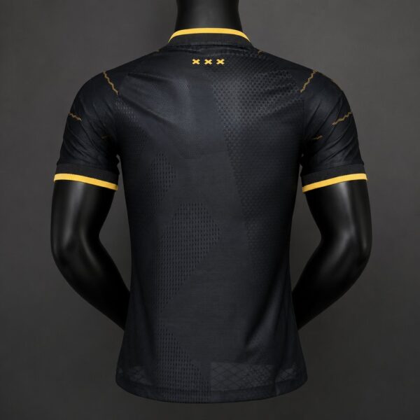 Version 26-27 Ajax Black Gold Away Jersey Version 26-27 Ajax Black Gold Away Jersey