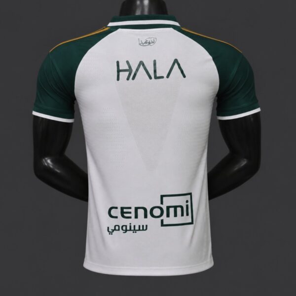 Version 26-27 Al-Ahli Saudi FC Away White Jersey Version 26-27 Al-Ahli Saudi FC Away White Jersey