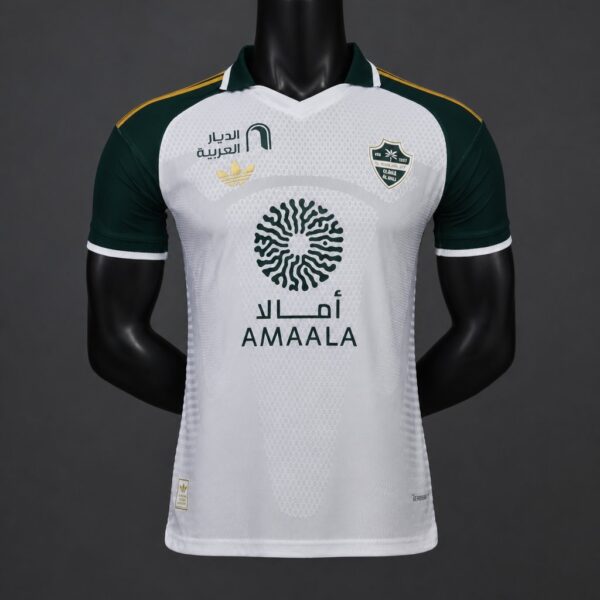 Version 26-27 Al-Ahli Saudi FC Away White Jersey Version 26-27 Al-Ahli Saudi FC Away White Jersey