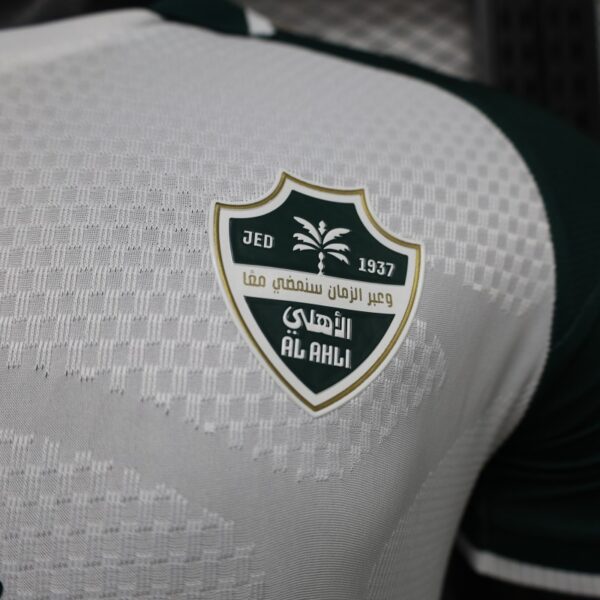 Version 26-27 Al-Ahli Saudi FC Away White Jersey Version 26-27 Al-Ahli Saudi FC Away White Jersey