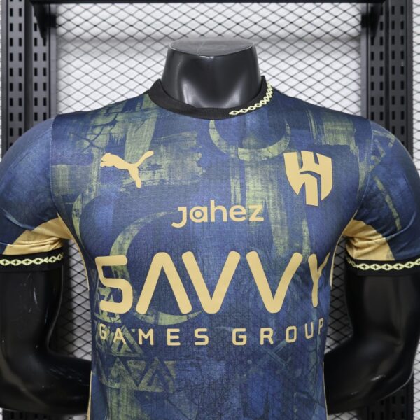 Version 26-27 Al-Hilal Away Navy Blue Special Edition Jersey