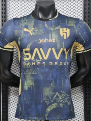 Version 26-27 Al-Hilal Away Navy Blue Special Edition Jersey Version 26-27 Al-Hilal Away Navy Blue Special Edition Jersey