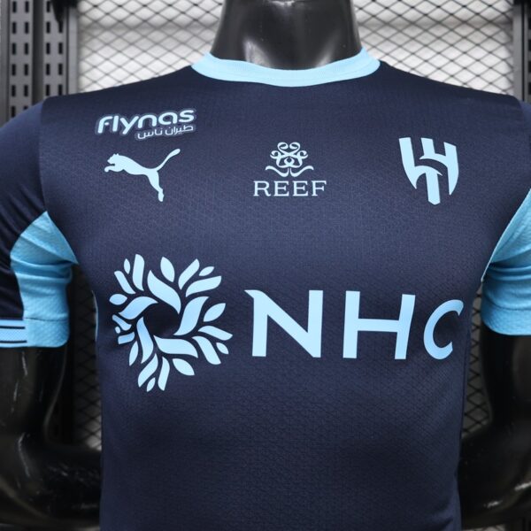 Version 26-27 Al Hilal FC Away Navy Jersey Version 26-27 Al Hilal FC Away Navy Jersey