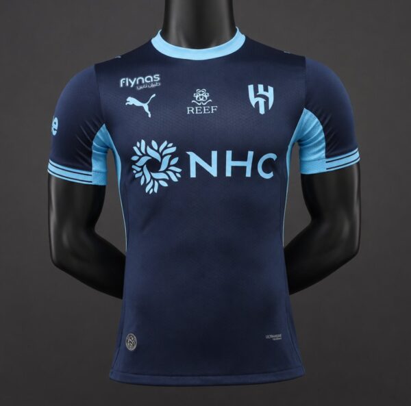 Version 26-27 Al Hilal FC Away Navy Jersey Version 26-27 Al Hilal FC Away Navy Jersey