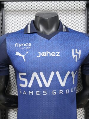 Version 26-27 Al-Hilal Home Blue Jersey