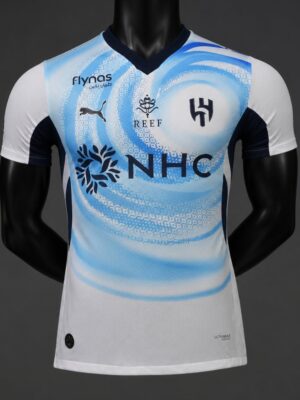 Version 26-27 Al-Hilal SFC Away White Jersey Version 26-27 Al-Hilal SFC Away White Jersey