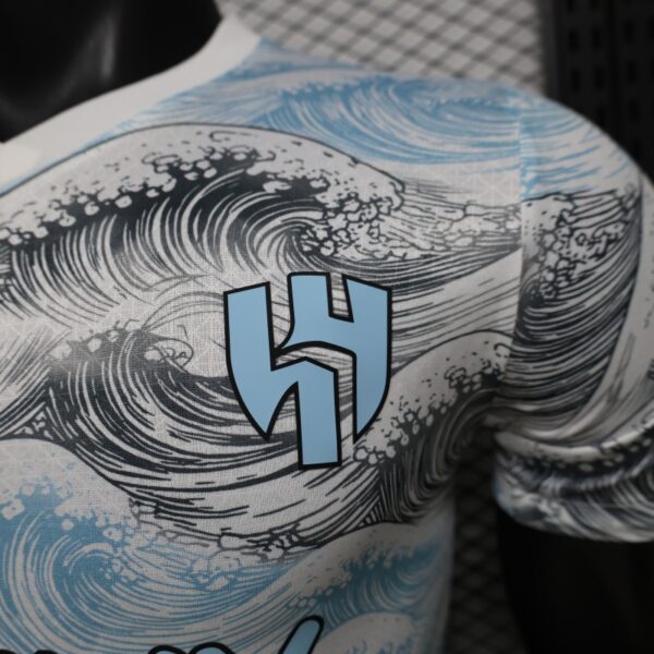 Version 26-27 Al-Hilal SFC White & Blue Special Edition Away Jersey