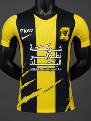 Version 26-27 Al-Ittihad Club Home Jersey Version 26-27 Al-Ittihad Club Home Jersey