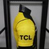 Version 26-27 Al-Ittihad Club Yellow & Black Stripes Home Jersey