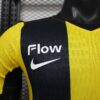 Version 26-27 Al-Ittihad Club Yellow & Black Stripes Home Jersey
