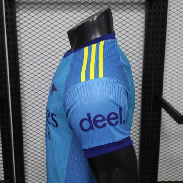 Version 26-27 Arsenal Away Goalkeeper Blue Jersey