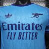 Version 26-27 Arsenal Away Goalkeeper Blue Jersey