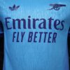 Version 26-27 Arsenal Away Goalkeeper Blue Jersey